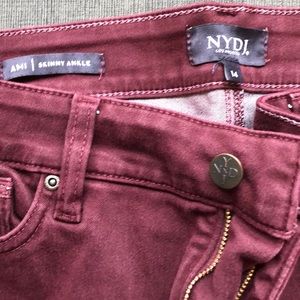 Nydj ankle skinny jeans